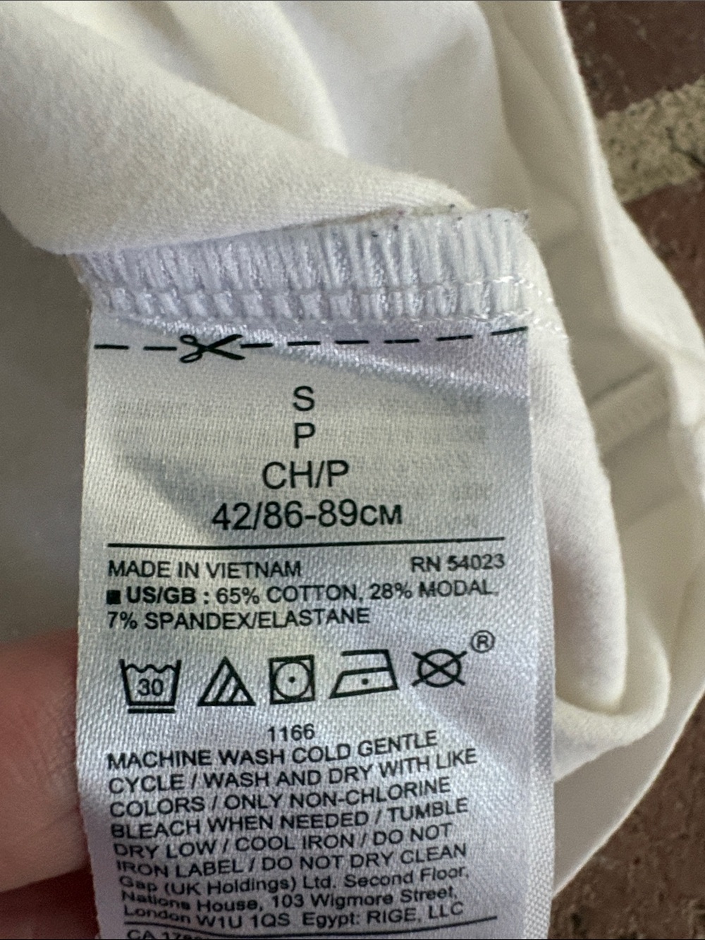 Banana Republic White Short Sleeve Crewneck Tee - Picture 5 of 8
